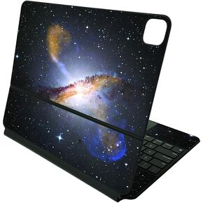 MIGHTY SKINS Skin Compatible with Apple Magic Keyboard for iPad Pro 12.9" (5th Generation) - Moon Explosion | Protective, Durable, and Unique Vinyl Decal wrap Cover | Easy to Apply | Made in The USA