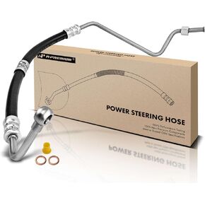A-Premium Power Steering Pressure Hose Line Assembly Compatible with Kia Sephia 2001, Spectra 2000-2004, 1.8L, From Pump