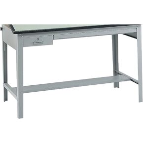 Safco Products 3952 Precision Table Top, 60" W x 37 1/2" D for use with 3962GR Table Base, sold separately, Green