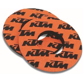 Genuine KTM Orange Donut Grip Set, U6951716 for 50, 65, 85, 200, 250, 300, 350, 450, 500 Models