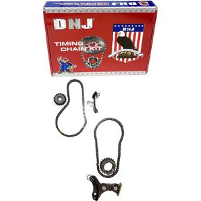 DNJ TK4243 Timing Chain Kit For 2014-2017 Chevrolet, GMC Sierra 1500, Silverado 1500 4.3L OHV 12V
