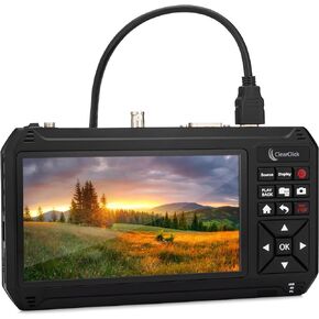 ClearClick HD Video Capture Box Ultimate 3.0 (الجيل الثالث) - التقاط أو بث الفيديو من HDMI، DVI، SDI، S-Video، RCA، AV، VHS، VCR، DVD، كاميرات الفيديو، Hi8 in Kuwait