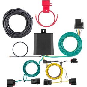 CURT 56426 Vehicle-Side Custom 4-Pin Trailer Wiring Harness, Fits Select Jeep Grand Cherokee, Black