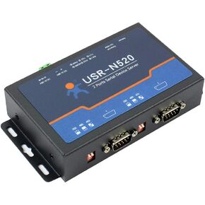 Double Serial Device RS232 RS485 RS422 Ethernet Server Modbus Multi-host Polling