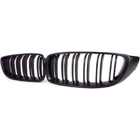 Front Grill/Grilles Kidney Grill Replacement for BMW 4 Series F32 F33 F36 F80 F82(ABS, Gloss Black)