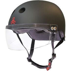 Triple Eight خوذة Sweatsaver المعتمدة مع قناع لـ Roller Derby in Kuwait