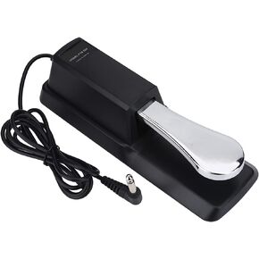 Keyboard Sustain Pedal, Universal Digital Piano Foot Pedal with Non-slip Bottom for Yamaha Casio Keyboards