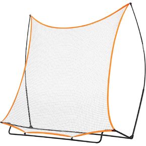 Soccer Rebounder 7x7ft, Angle Adjustable Professional Soccer Rebound Net, Portable Soccer Trainer, Practice Soccer Training Equipment, Soccer Rebounding Net, Multi-Sport Trainer