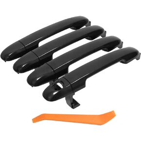 ApplianPar Front and Rear Exterior Door Handle for Hyundai Sonata 2005-2010