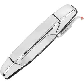 Chrome Exterior Door Handle Rear Right Passenger Side fit for 2007 2008 2009 2010 2012 2013 Chevy Silverado 1500 2500 Avalanche Suburban Tahoe Cadillac Escalade GMC Sierra Yukon XL, 80547 15915660
