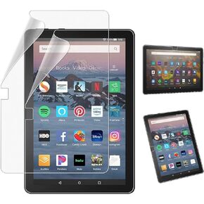 [2 Pack] Anti Glare Screen Protector for All-New Fire HD 10 Tablet/Kids Fire HD 10/ Fire HD 10 Plus 10.1 Inch (11th Generation 2021 Release),HD Clear Screen Protector Film (Anti Fingerprint)(Matte) in Kuwait