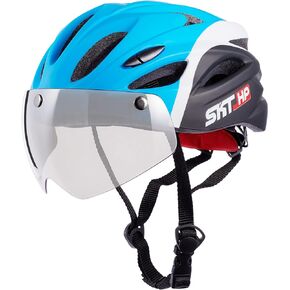 Toddler Bike Helmet, Adjustable Helmet for Kids and Youth with Detachable Magnetic Goggles, Bicycle Cycling Skate Scooter Skateboard Helmet for Boys and Girls