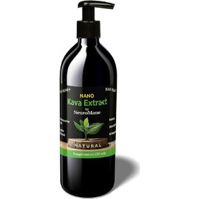 Ultra Clear Potent Nano Kava Drops | Nano Kava Extract | Water Based Nano Extract for Instant Absorption | Adaptogen Kava for Mood Support and Relaxation | 1 Fl Oz