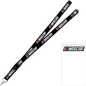 Rico Industries NASCAR Lanyard with Ticket & Event Badge Holder