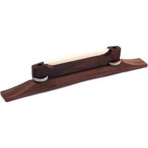 Guitar Bridge Rosewood Adjustable for 6 String Jazz Martin Style Guitar Part Accessories (GA610)