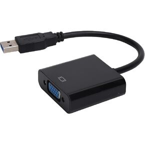 كابل محول Zopsc USB3.0 إلى VGA، 5 جيجابت في الثانية HD 1080P، أبيض in Kuwait