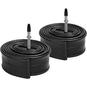 2-Pack 26" Bike Tubes 26x1.75/2.125 FV48 Presta Valve 26" Bicycle Tubes Replacement for 26 x 1.75 26 x 1.90 26 x 1.95 26 x 2.0 26 x 2.10 26 x 2.125 Bike Tire Tubes