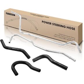 A-Premium Power Steering Return Hose Line Assembly Compatible with Honda Civic 2006 2007 2008 2009 2010 2011, 1.8L FWD, Pipe To Reservoir