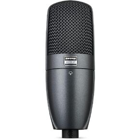 Shure BETA 27 Side-Address Supercardioid Condenser Microphone - Perfect for Instrument and Vocal Applications, Features Switchable Low-Frequency Filter and 3-Layer Internal Pop Filter