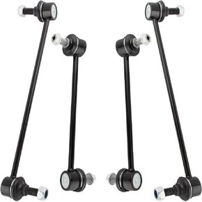 2x Front Sway Bar Links - K80252 (11.8" CENTER TO CENTER LENGTH VERSION), 2x Rear Sway Bar End Link - K90313 for Saturn Ion 2003-2007(Non Turbo Models, Sway Bar 11.8" Center to Center)
