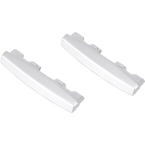 X AUTOHAUX 2pcs Front Row AC Air Conditioning Air Vent Outlet Tab Clip Repair Chrome Plated AC Vent Trim for BMW X5 F15 2014-2018 for BMW X6 F16 2015-2018