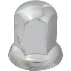 GG Grand General 10411SP 30mm X 2 Inches Chrome Lug Nut Cover with Flange, Set of 10