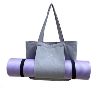 Wivmypog yoga mat bag, Yoga Mat Tote Bag with Mat Carrier Pocket, Easy to Carry Gym Shoulder Bag for Women and Men Workout, Pilates, Office Workout,Gym