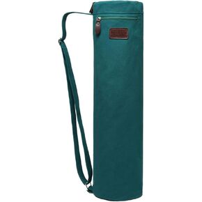 Yoga Mat Bag,Full-zip Exercise Yoga Mat Carrier Bag - Double Storage Pocket,Easy Access Zipper, Adjustable Shoulder Strap and Handle,Fits Most Mats