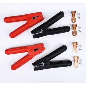 4 PCS - Heavy Duty Jumper Starter Booster Cable Car Battery Charger Clamp, 25 years warranty