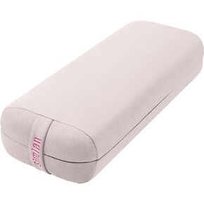 Yoga Bolster Pillow Premium Meditation Bolsters Supportive Rectangular Cushion with Skin-Friendly Velvet Cover Washable, Support Cushions Bolster Pillows for Restorative Yoga,Yin Yoga…