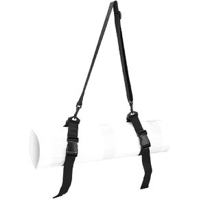 Hapivida Yoga Mat Carrier Strap, Adjustable Ski Strap Carrier Durable Yoga Mat Carrier Thick Straps Sling Snowboard Strap Fixings Mat Shoulder Holder