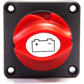 1-2-Both-Off Battery Switch 12V-60V Battery Disconnect Master Cut Shut Off for Marine Boat Car RV ATV Vehicle Heavy Duty Battery Isolator Switch