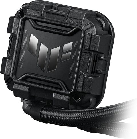 ASUS TUF Gaming LC 240 ARGB مبرد وحدة المعالجة المركزية السائل الكل في واحد (Aura Sync، مراوح الرادياتير TUF 120mm ARGB المزدوجة مع تصميم أخدود شفرة المروحة) in Kuwait