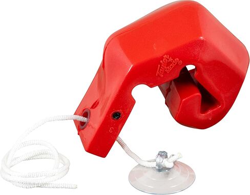 Taylor Made Buoy for Personal Watercrafts, Hook Under Quick Attachment, Flexible Shape, Inflation Valve, Suction Cup and Securing Line Included, for Use at Low Speed or Docking, Red – 2020108224 in Saudi Arabia