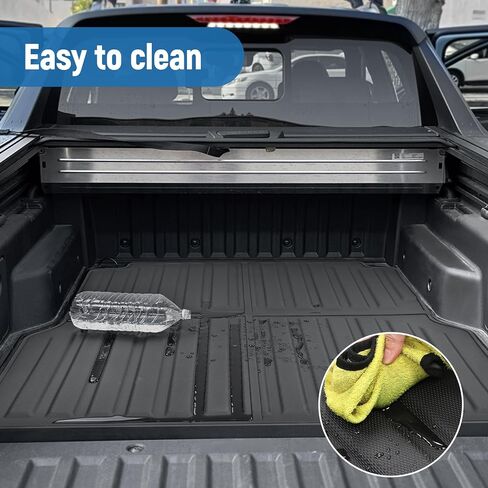حصيرة السرير متوافقة مع Hyundai Santa Cruz 2022 2023 2024 بطانة سرير الشاحنة بديلة للحماية لجميع المواسم لملحقات Hyundai Santa Cruz 2022 2023 2024 in Saudi Arabia