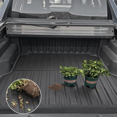 حصيرة السرير متوافقة مع Hyundai Santa Cruz 2022 2023 2024 بطانة سرير الشاحنة بديلة للحماية لجميع المواسم لملحقات Hyundai Santa Cruz 2022 2023 2024 in Saudi Arabia