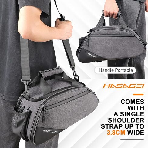 حقيبة رف الدراجة الخلفية حقيبة الدراجة دراجة الخلفية حقيبة التخزين دراجة جذع حقيبة الدراجة حقيبة التخزين مع غطاء للمطر in Kuwait