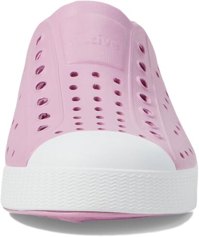 Native Shoes Kids Jefferson (طفل صغير/طفل كبير) - أحذية للأطفال - جزء علوي من مادة EVA - بطانة ونعل داخلي من مادة EVA وردي وردي/أبيض 1 طفل صغير M in Saudi Arabia