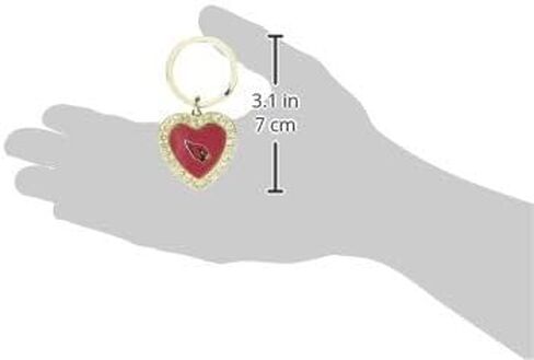 Rico Industries NFL Football Rhinestone Heart Keychain - Great Accessory in Kuwait