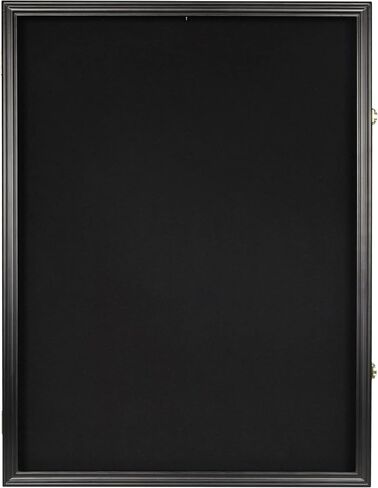 Jersey Display Frame Case Lockable, Large Sport Jersey Shadow Box with 98% UV Protection Acrylic and Hanger for Baseball Basketball Football Soccer Hockey Sport Shirt and Uniform (Black Finish) in Saudi Arabia