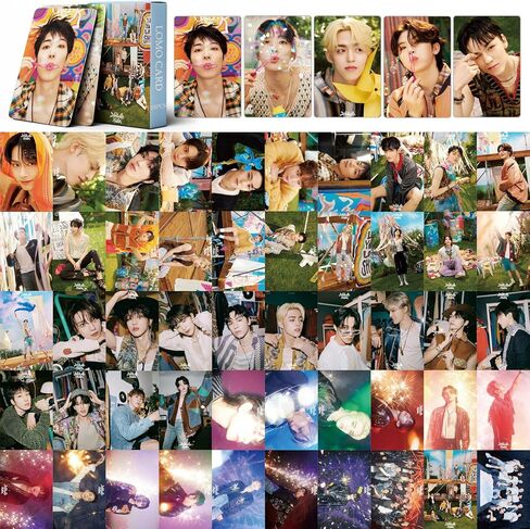 بطاقة سبعة عشر فوتوكارد 55 قطعة من ألبوم سبعة عشر هيفن بطاقة فوتوكارد KPOP سبعة عشر هدية هدية لابنة المعجبين in Kuwait