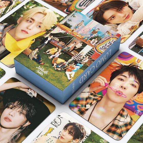 بطاقة سبعة عشر فوتوكارد 55 قطعة من ألبوم سبعة عشر هيفن بطاقة فوتوكارد KPOP سبعة عشر هدية هدية لابنة المعجبين in Kuwait