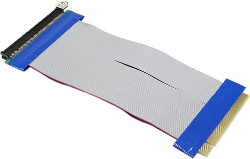 PCI-E Extender Cable SinLoon PCIe 16x to 16x Flexible GPU Riser Adapter Card Extender Cable for Ethereum Mining ETH L=8inch (16X16) in Saudi Arabia