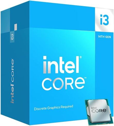 معالج Intel Core i3-14100F المكتبي 4 نواة (4 نواة P + 0 نواة إلكترونية) حتى 4.7 جيجا هرتز in Saudi Arabia