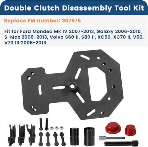 Double Clutch Dry DPS6 Transmission Installer Remover Tool Dual Clutch Disassembly Tool Kit Fit for Volvo Ford Focus Fiesta, Replace FM Number: 307675 in Saudi Arabia