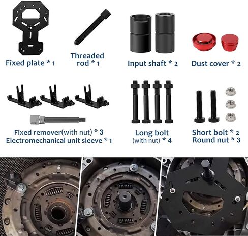 Double Clutch Dry DPS6 Transmission Installer Remover Tool Dual Clutch Disassembly Tool Kit Fit for Volvo Ford Focus Fiesta, Replace FM Number: 307675 in Saudi Arabia