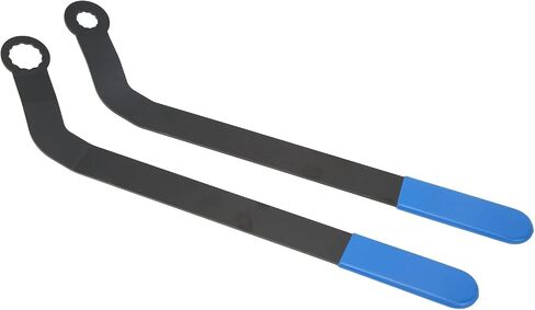 2PCS Serpentine Belt Tool Set,KIMISS Carbon Steel 11 6 210 Ratcheting Serpentine Belt Tool Replacement for N12N14 N16 and N18 Petrol Engines 2007 Onwards serpentine belt tool in Saudi Arabia