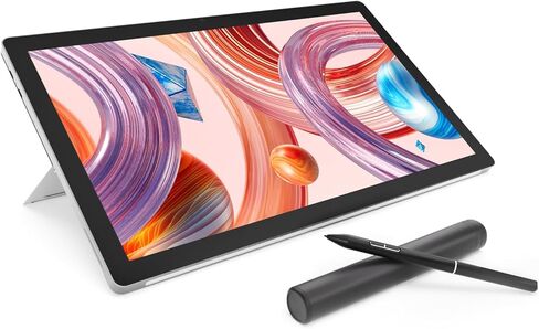 كمبيوتر HUION Kamvas Studio 16 قلم، تابلت رسم مستقل 15.8 بوصة مع شاشة لمس 2.5K QHD، 100% Adobe RGB، قلم نحيف PW550S، Windows 11 Pro، Intel Core i7، 16 جيجا رام + 512 جيجا SSD in Kuwait
