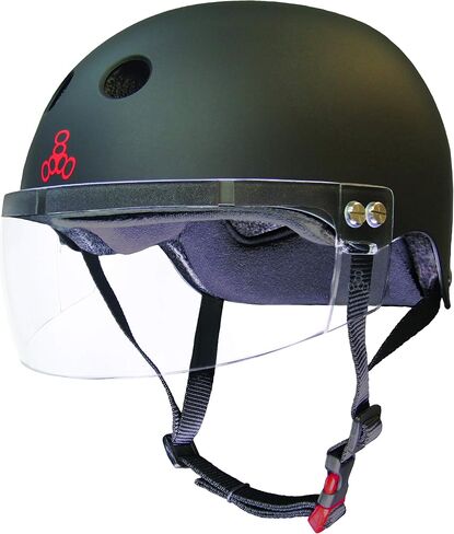 Triple Eight The Certified Sweatsaver Helmet with Visor for Roller Derby in Saudi Arabia