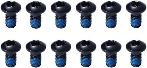 مسامير دوارة لفرامل قرص الدراجة، M5 × 10 مم برغي دوار للدراجة على الطرق والدراجات الجبلية، (أسود) in Kuwait